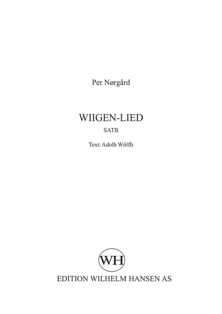 Wiigen-Lied